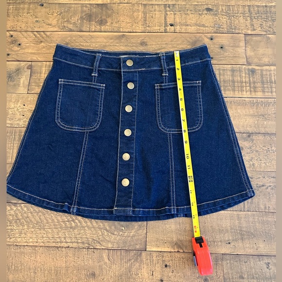 Altar’d State Jean Mini skirt - Size Small - Picture 4 of 5